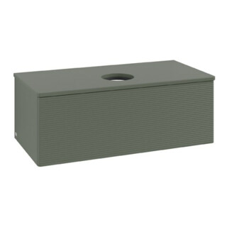 V&B Meuble sous lavabo avec structure de façade Antao 100x36x50cm, WBP Lac, lea gre. m Lac