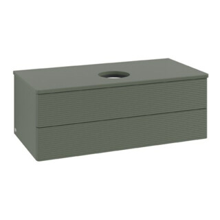 V&B Meuble sous lavabo avec structure de façade Antao 100x36x50cm, WBP Lac, lea gre. m Lac