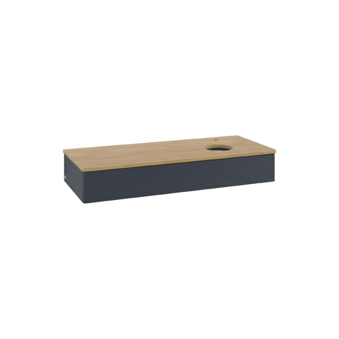 V&B Meuble sous lavabo avec structure de façade Antao 120x19x50 cm, HL, WBP hon. Oa, md b m Lac