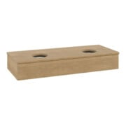 V&B Meuble sous-lavabo avec structure de façade Antao 120x19x50cm, couleur WBP chêne hon. Oa, chêne hon.-4