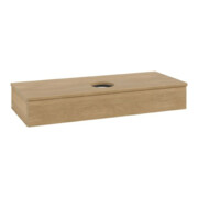 V&B Meuble sous lavabo avec structure de façade Antao 120x19x50cm, couleur WBP chêne hon. Oa, chêne hon.