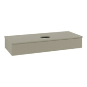 V&B Meuble sous-lavabo avec structure de façade Antao 120x19x50cm, couleur WBP Lac, st. Gr m Lac