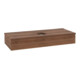 V&B Meuble sous lavabo avec structure de façade Antao 120x19x50cm, couleur WBP w. noyer