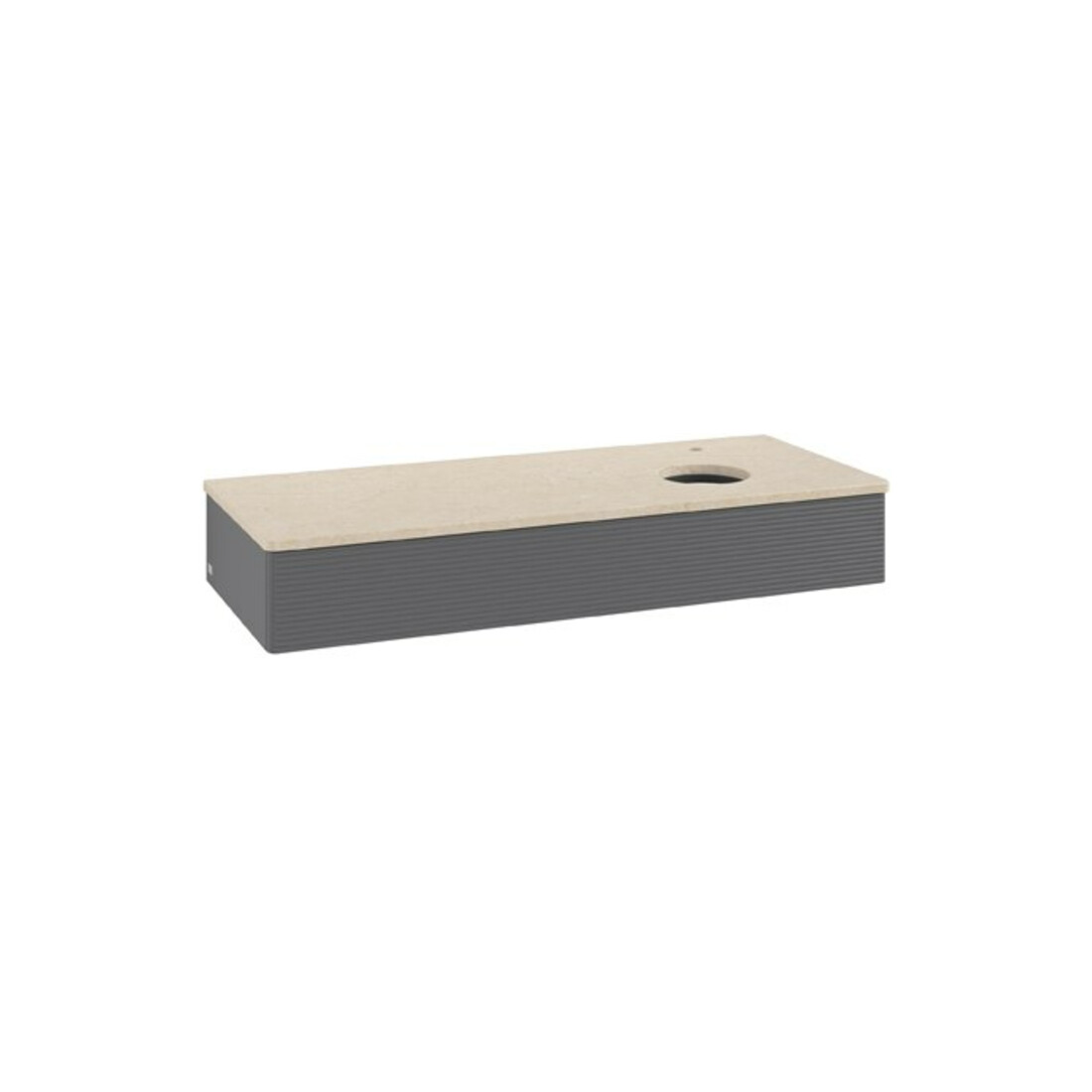V&B Meuble sous-lavabo avec structure de façade Antao 120x19x50cm, HL, WBP botti., A m Lac