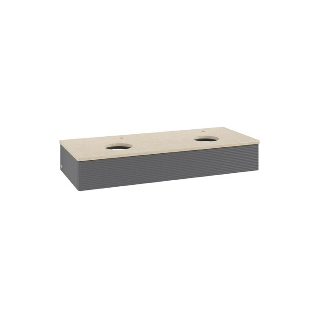 V&B Meuble sous-lavabo avec structure de façade Antao 120x19x50cm, HL, WBP botti., A m Lac