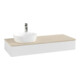 V&B Meuble sous lavabo avec structure de façade Antao 120x19x50cm, HL, WBP botti., blanc brillant Lac-3