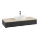 V&B Meuble sous lavabo avec structure de façade Antao 120x19x50cm, HL, WBP botti., bleu m Lac-3