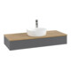 V&B Meuble sous lavabo avec structure de façade Antao 120x19x50cm, HL, WBP hon. Oa, A m Lac-1