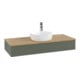 V&B Meuble sous-lavabo avec structure de façade Antao 120x19x50cm, HL, WBP hon. Oa, le g. m La-1