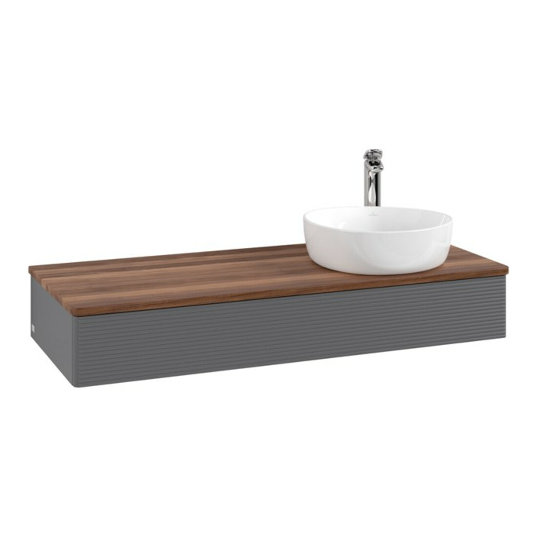V&B Meuble sous lavabo avec structure de façade Antao 120x19x50cm, HL, WBP w wa, A m Lac