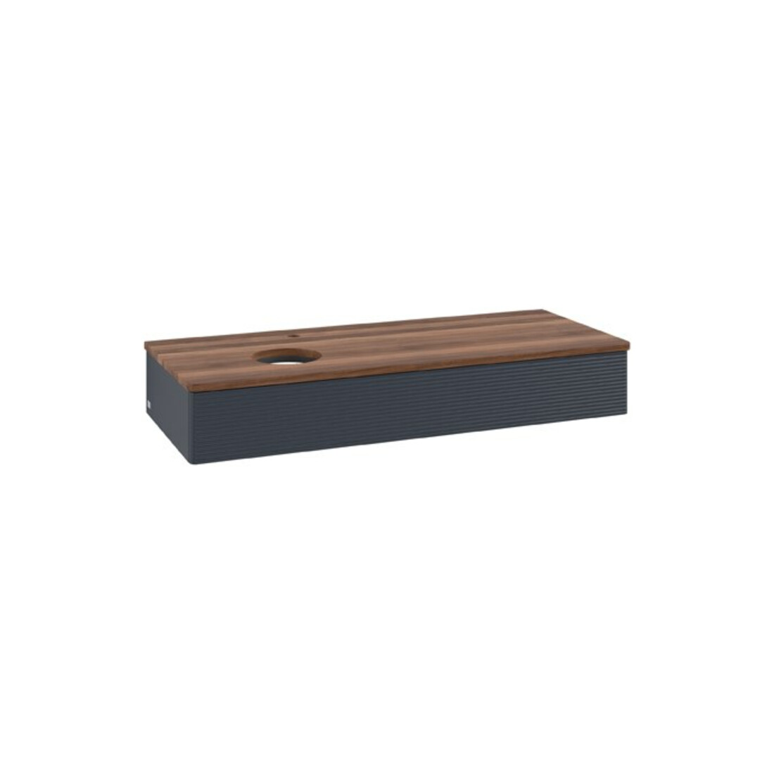 V&B Meuble sous lavabo avec structure de façade Antao 120x19x50cm, HL, WBP w wal, md bl. m Lac