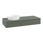 V&B Meuble sous-lavabo avec structure de façade Antao 120x19x50cm, WBP Lac, lea gre. m Lac