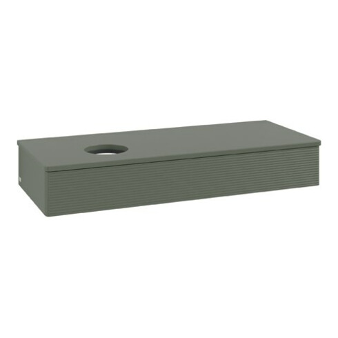 V&B Meuble sous-lavabo avec structure de façade Antao 120x19x50cm, WBP Lac, lea gre. m Lac