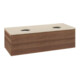 V&B Meuble sous-lavabo avec structure de façade Antao 120x36x50 cm, couleur WBP botti., noyer w.-3