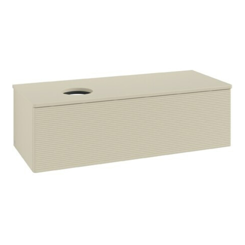 V&B Meuble sous-lavabo avec structure de façade Antao 120x36x50 cm, couleur WBP Lac, si Gr m Lac