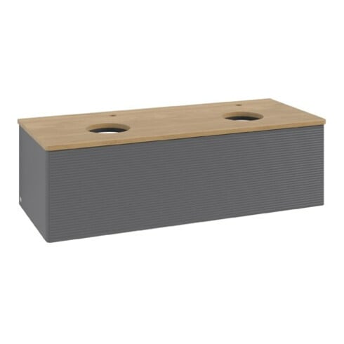 V&B Meuble sous lavabo avec structure de façade Antao 120x36x50 cm, HL, WBP hon. Oa, A m Lac