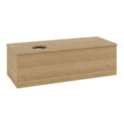 V&B Meuble sous lavabo avec structure de façade Antao 120x36x50cm, couleur WBP chêne hon. Oa, chêne hon.-3