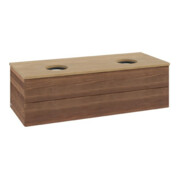 V&B Meuble sous lavabo avec structure de façade Antao 120x36x50cm, couleur WBP hon. Oa, w. wal