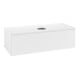 V&B Meuble sous lavabo avec structure de façade Antao 120x36x50cm, couleur WBP Lac, blanc avec Lac-3