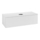 V&B Meuble sous lavabo avec structure de façade Antao 120x36x50cm, couleur WBP Lac, blanc brillant Lac