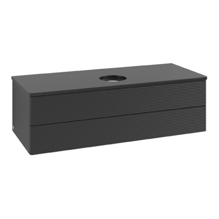 V&B Meuble sous-lavabo avec structure de façade Antao 120x36x50cm, couleur WBP Lac, bleu m Lac
