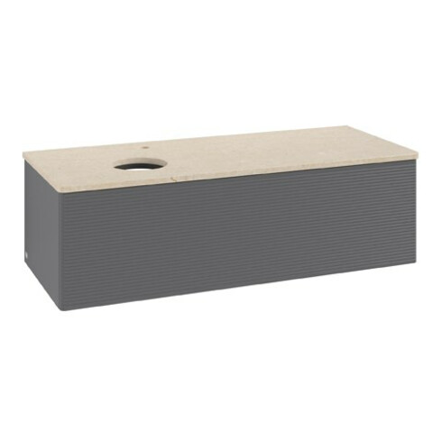 V&B Meuble sous-lavabo avec structure de façade Antao 120x36x50cm, HL, WBP botti., A m Lac