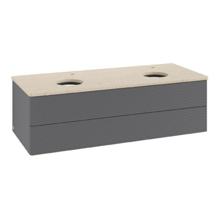 V&B Meuble sous lavabo avec structure de façade Antao 120x36x50cm, HL, WBP botti., A m Lac