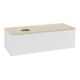 V&B Meuble sous lavabo avec structure de façade Antao 120x36x50cm, HL, WBP botti., blanc brillant Lac-3