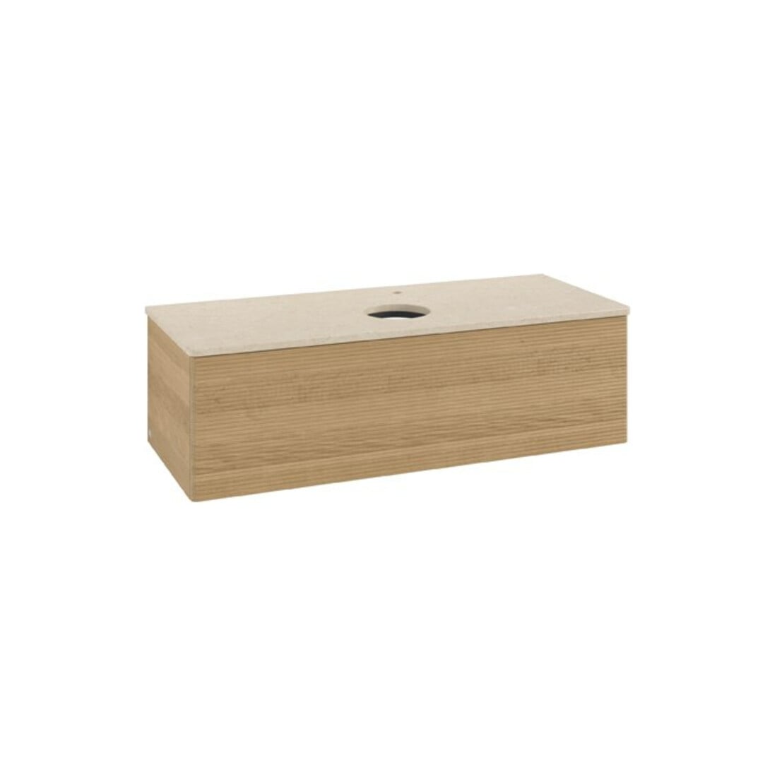 V&B Meuble sous-lavabo avec structure de façade Antao 120x36x50cm, HL, WBP botti., hon. Oa