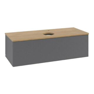 V&B Meuble sous lavabo avec structure de façade Antao 120x36x50cm, HL, WBP hon. Oa, A m Lac