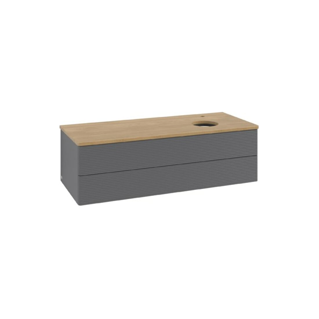 V&B Meuble sous lavabo avec structure de façade Antao 120x36x50cm, HL, WBP hon. Oa, A m Lac
