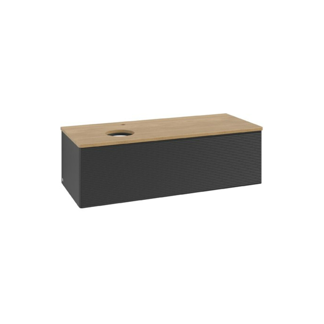 V&B Meuble sous-lavabo avec structure de façade Antao 120x36x50cm, HL, WBP hon. Oa, bleu m Lac