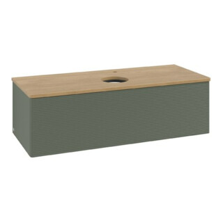V&B Meuble sous lavabo avec structure de façade Antao 120x36x50cm, HL, WBP hon. Oa, le g. m La