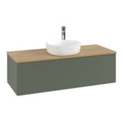 V&B Meuble sous lavabo avec structure de façade Antao 120x36x50cm, HL, WBP hon. Oa, le g. m La-3