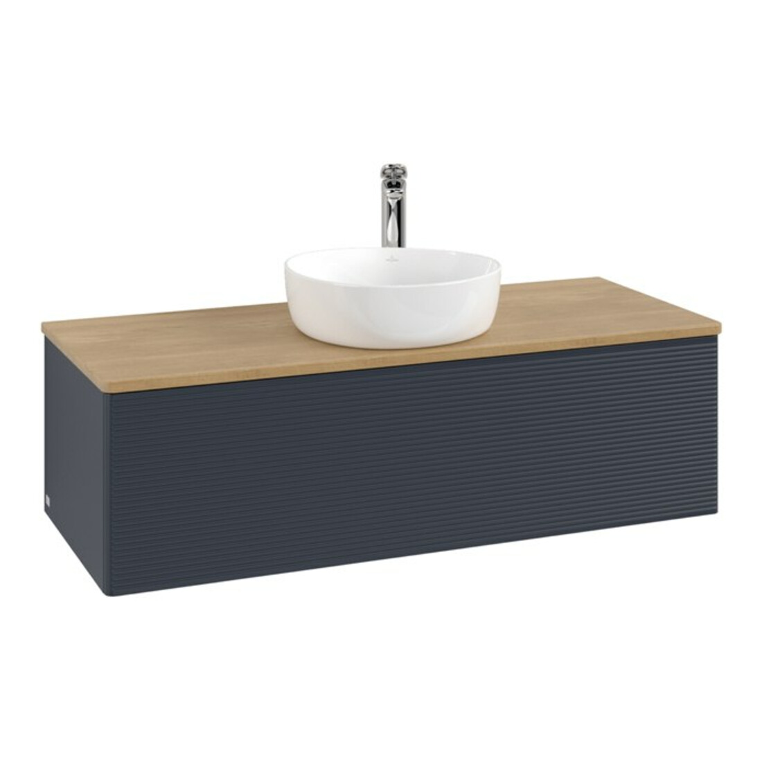 V&B Meuble sous lavabo avec structure de façade Antao 120x36x50cm, HL, WBP hon. Oa, md b m Lac
