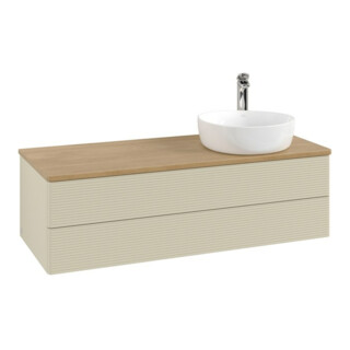 V&B Meuble sous lavabo avec structure de façade Antao 120x36x50cm, HL, WBP hon. Oa, si G m Lac