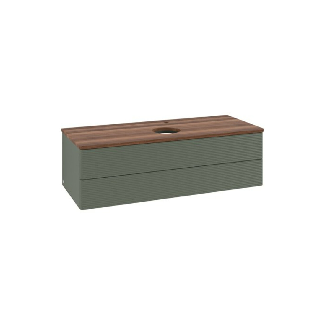 V&B Meuble sous lavabo avec structure de façade Antao 120x36x50cm, HL, WBP w wa, le gre. m Lac