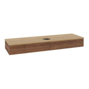 V&B Meuble sous-lavabo avec structure de façade Antao 160x50 cm, couleur WBP hon. Oa, noyer chaud