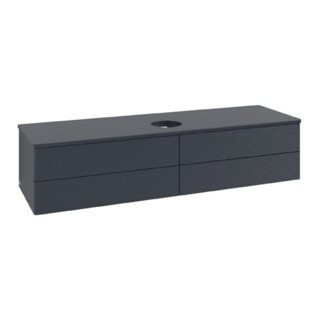 V&B Meuble sous-lavabo avec structure de façade Antao 160x50 cm, couleur WBP Lac, md bl. m Lac