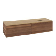 V&B Meuble sous lavabo avec structure de façade Antao 160x50 cm, HL, couleur WBP hon. Oa, blanc wal-3