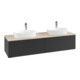 V&B Meuble sous-lavabo avec structure de façade Antao 160x50 cm, HL, WBP botti., bleu m Lac-3