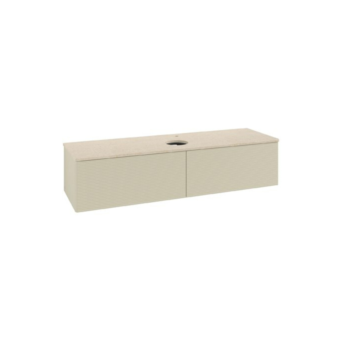 V&B Meuble sous lavabo avec structure de façade Antao 160x50 cm, HL, WBP botti., si Gr m Lac