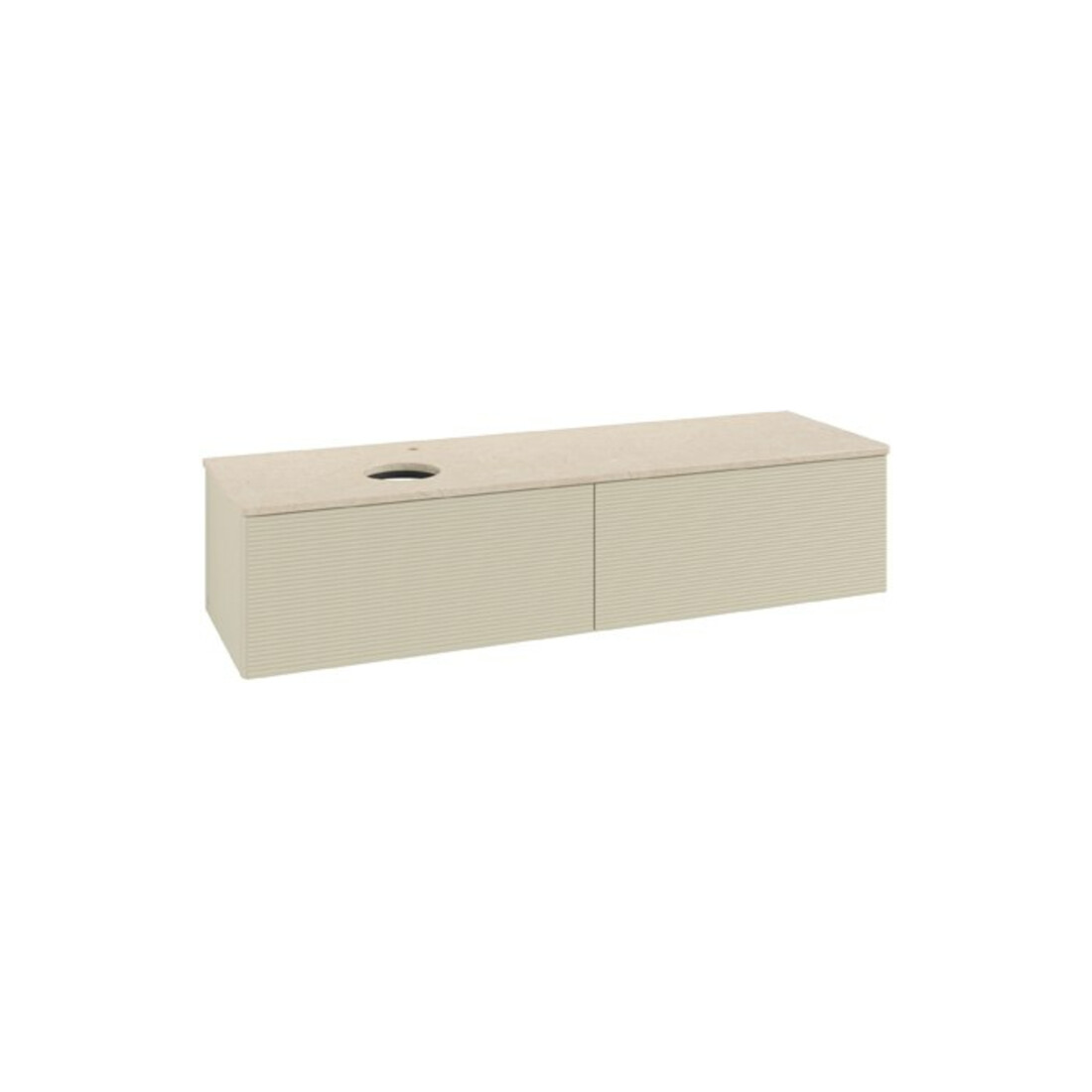 V&B Meuble sous lavabo avec structure de façade Antao 160x50 cm, HL, WBP botti., si Gr m Lac