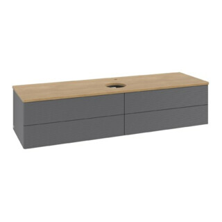 V&B Meuble sous lavabo avec structure de façade Antao 160x50 cm, HL, WBP hon. Oa, A m Lac