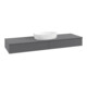 V&B Meuble sous lavabo avec structure de façade Antao 160x50cm, couleur WBP Lac, anthracite m Lac-1