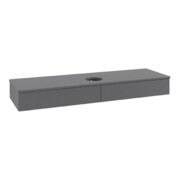 V&B Meuble sous lavabo avec structure de façade Antao 160x50cm, couleur WBP Lac, anthracite m Lac-3