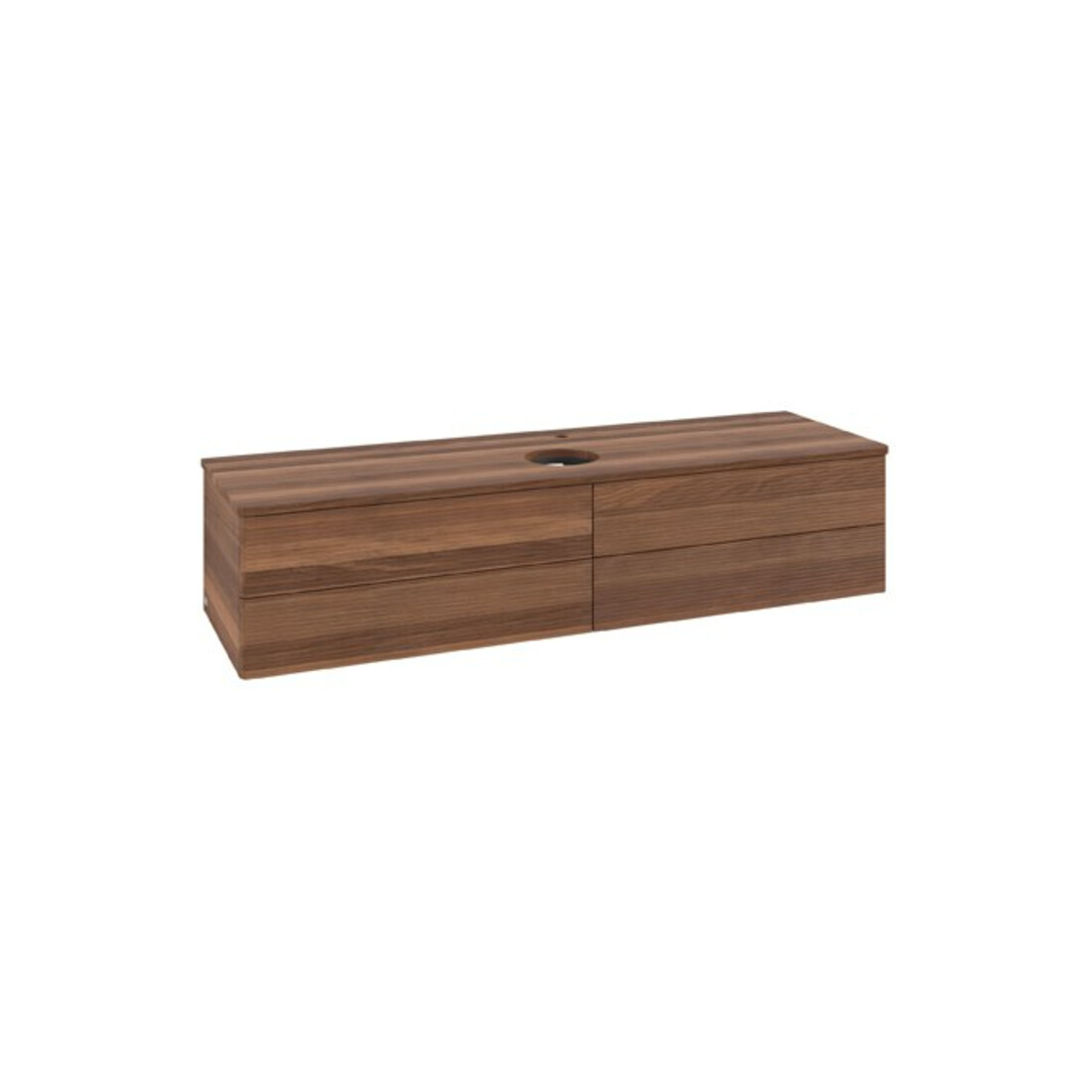 V&B Meuble sous-lavabo avec structure de façade Antao 160x50cm, HL, couleur WBP blanc wal, blanc wal
