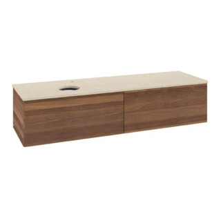 V&B Meuble sous-lavabo avec structure de façade Antao 160x50cm, HL, couleur WBP botti., w. wal