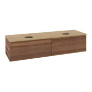 V&B Meuble sous lavabo avec structure de façade Antao 160x50cm, HL, couleur WBP hon. Oa, blanc wal-3