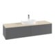 V&B Meuble sous-lavabo avec structure de façade Antao 160x50cm, HL, WBP botti., Anthrac. m Lac-4